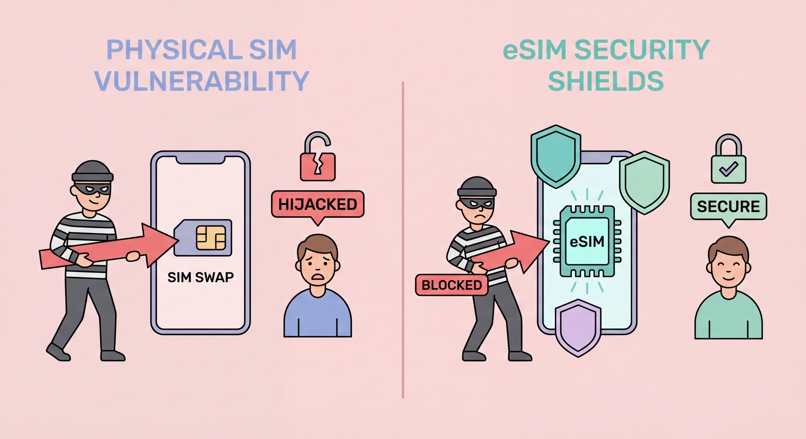 SIM swap protection eSIM Hong Kong