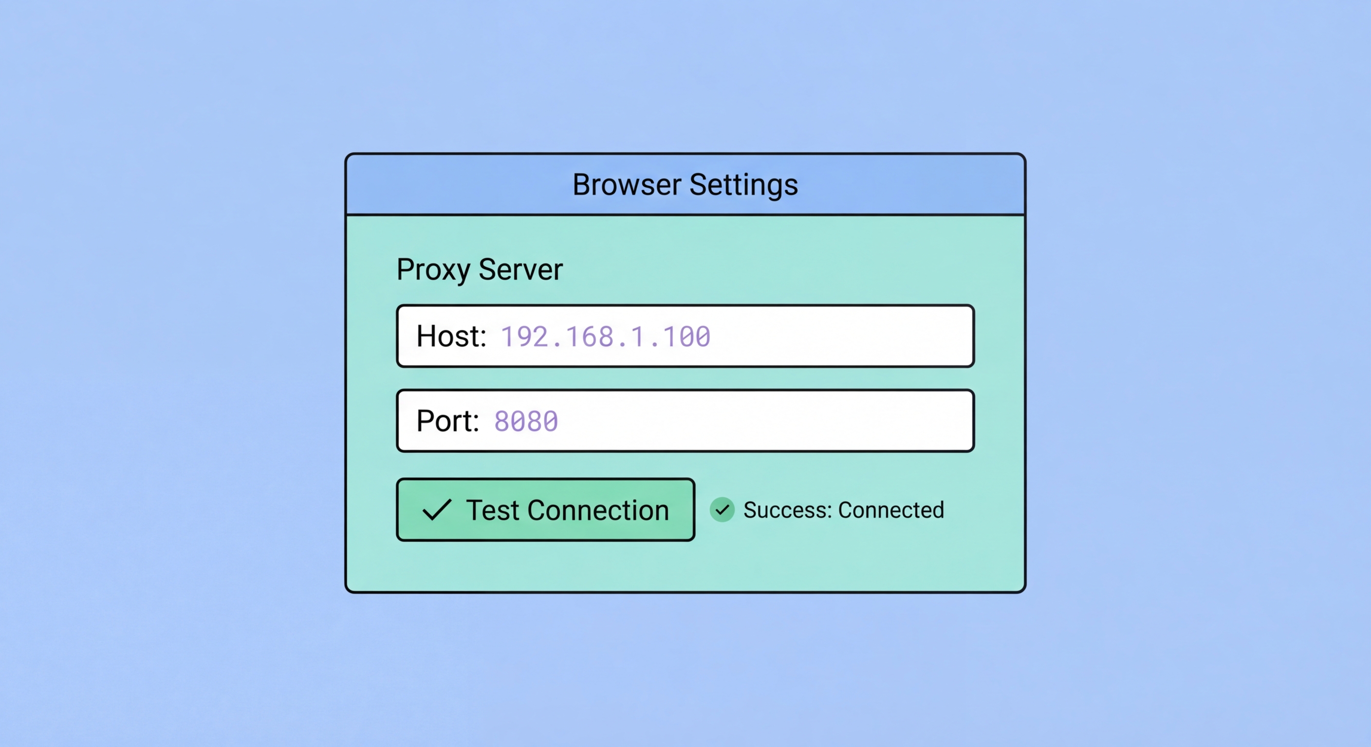 Proxy server setup guide