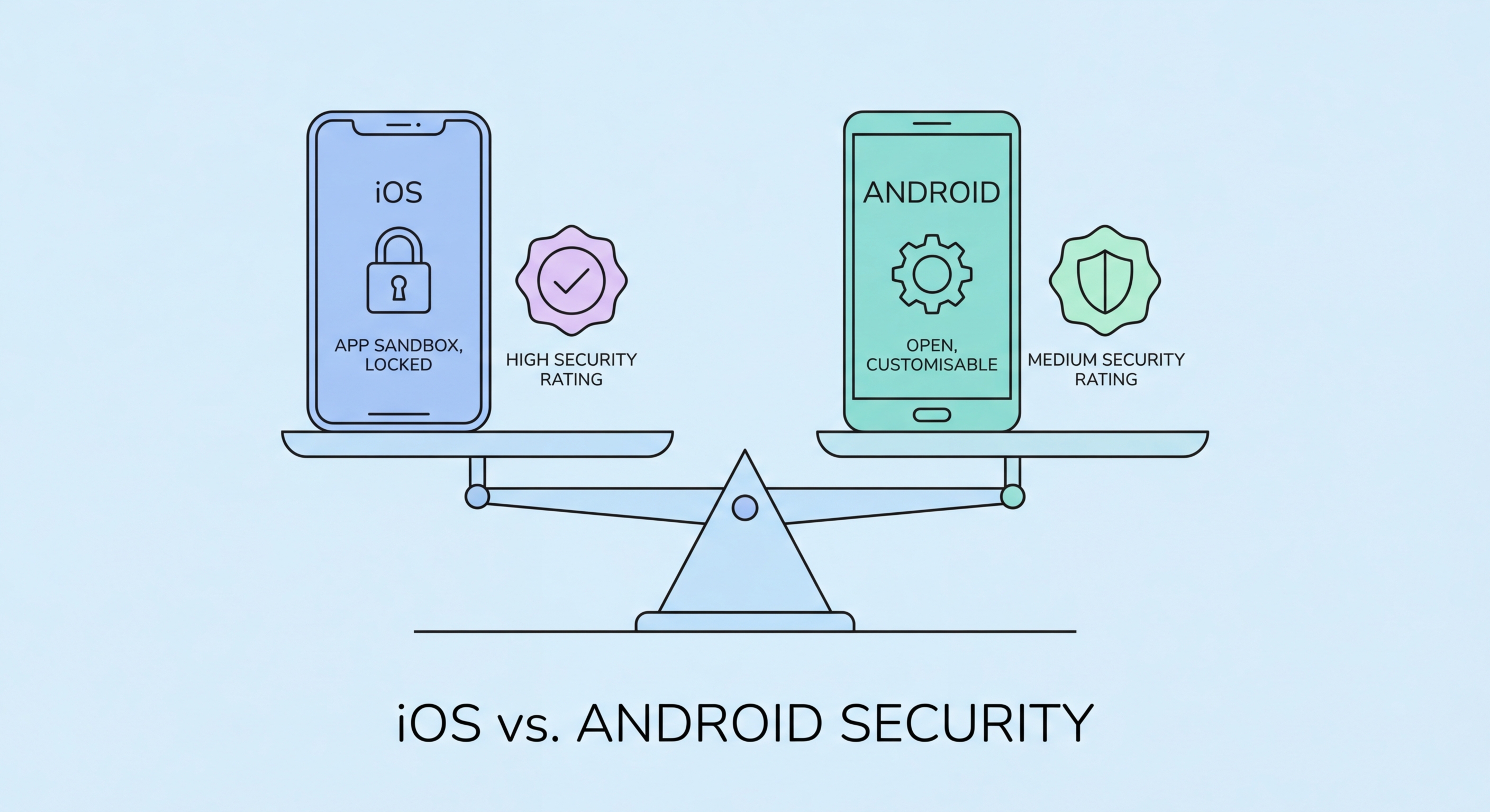iOS vs Android security comparison
