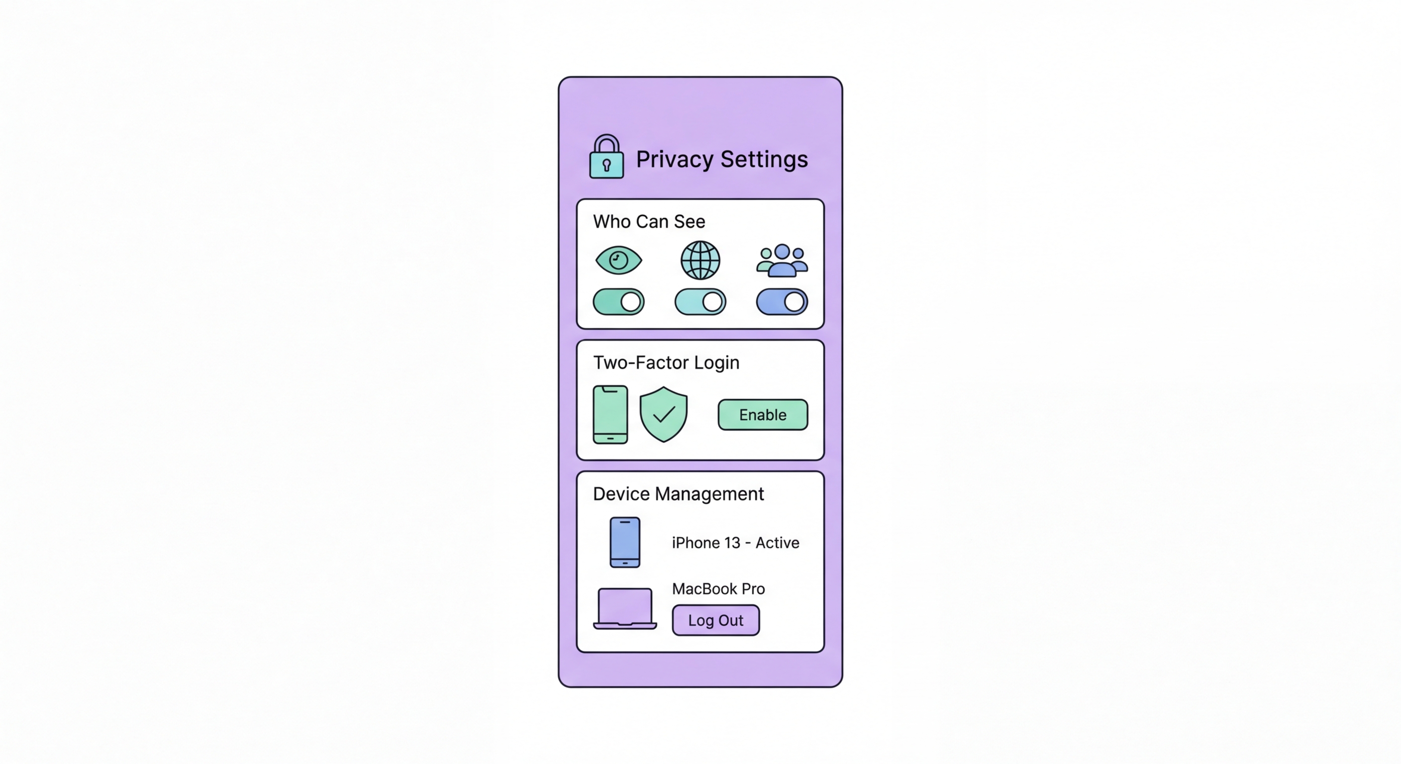 Social media privacy settings mobile guide