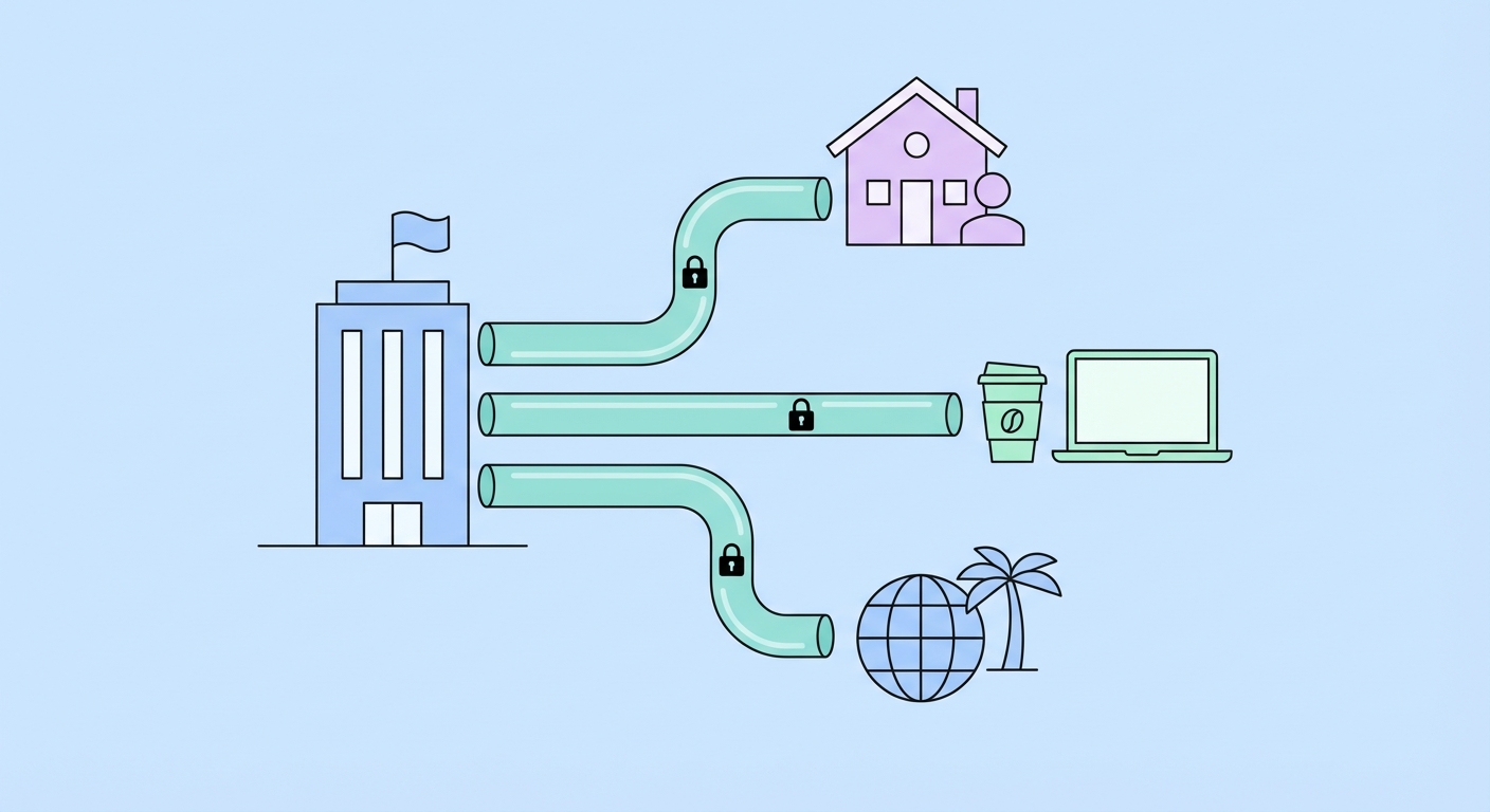 Business VPN enterprise security setup