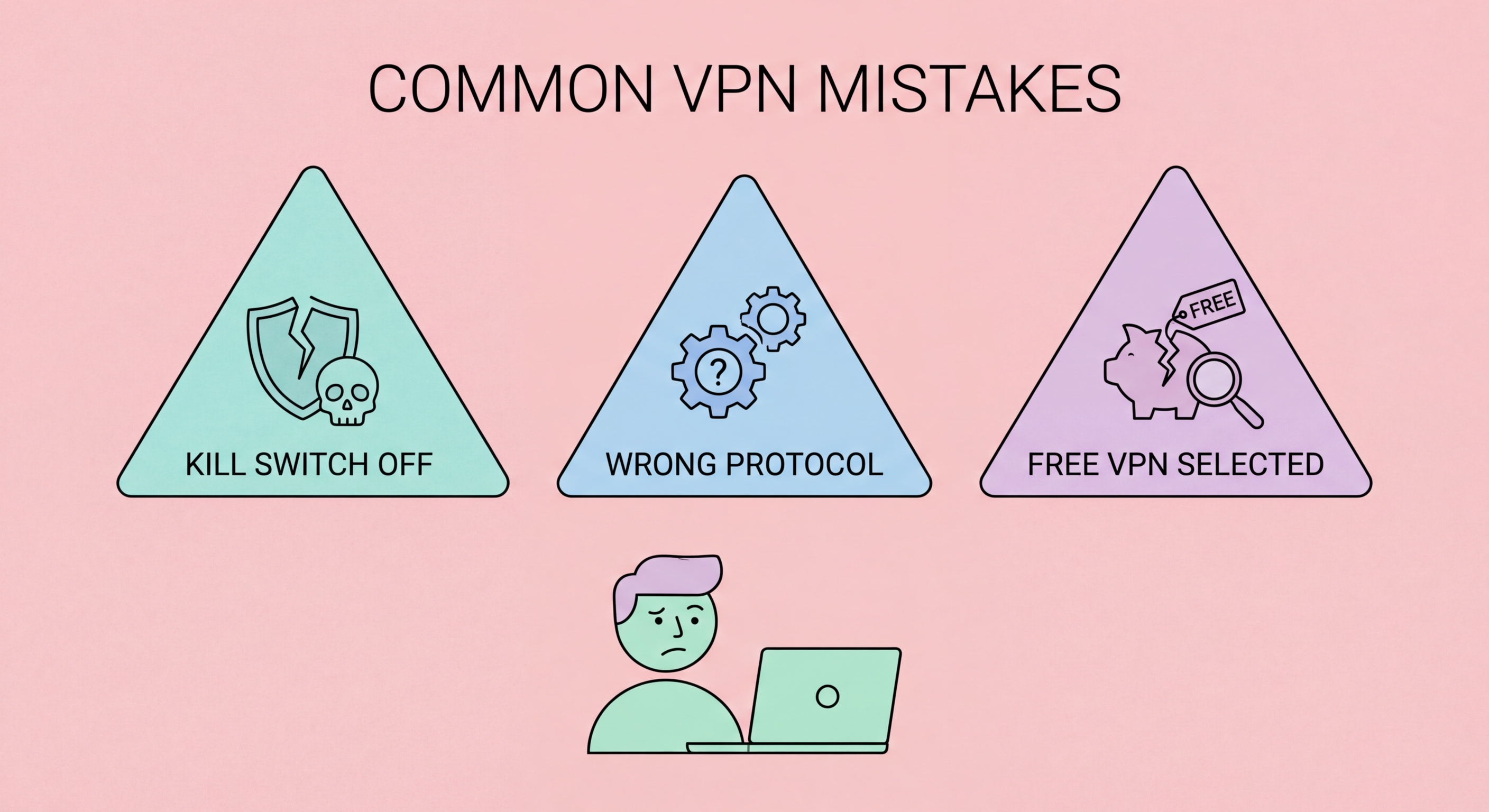 Common VPN mistakes that undermine privacy